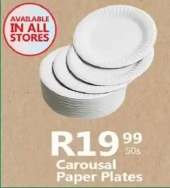 Take 'n Pay Carousal Paper Plates offer