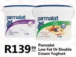 Take 'n Pay Parmalat Low Fat Or Double Cream Yoghurt offer