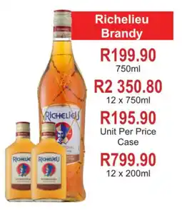 Matrix Warehouse Richelieu Brandy offer