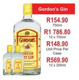 Matrix Warehouse Gordon's Gin offer