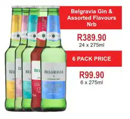 Matrix Warehouse Belgravia Gin & Assorted Flavours Nrb offer