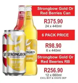 Matrix Warehouse Strongbow Gold Or Red Berries Can offer