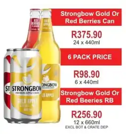 Matrix Warehouse Strongbow Gold Or Red Beeries RB offer