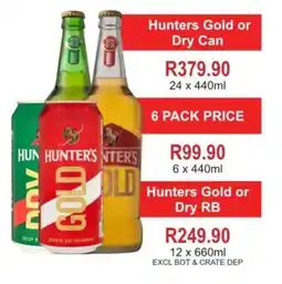 Matrix Warehouse Hunters Gold or Dry RB offer