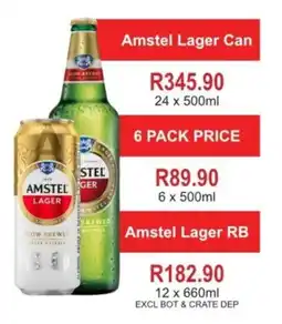 Matrix Warehouse Amstel Lager Can offer