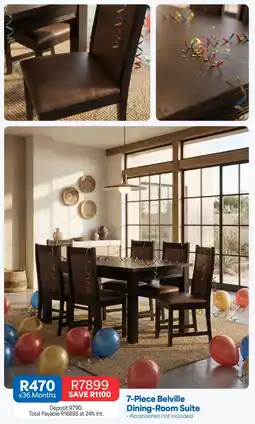 OK Furniture Belville Dining-Room Suite offer