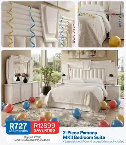 OK Furniture Pomona MKII Bedroom Suite offer