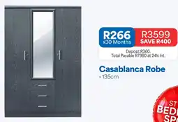 OK Furniture Casablanca Robe offer