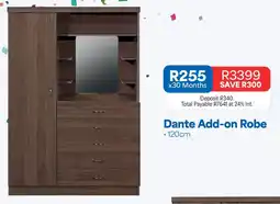 OK Furniture Dante Add-on Robe offer
