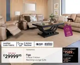 Bradlows Figo 3 Action Reclining Lounge Suite offer