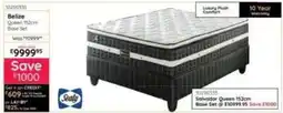 Bradlows Sealy Belize Queen 152cm Base Set offer