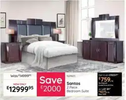 Bradlows Santos Bedroom Suite offer