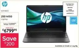 Bradlows Hp 250 N150 Laptop offer