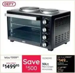 Bradlows Defy Mini Oven offer