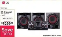 Bradlows LG 2.1 Channel Hifi System offer