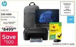 Bradlows Hp 250 N100 Essential Family Bundle offer