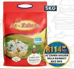 Take 'n Pay Az zahra golden sella basmati rice offer