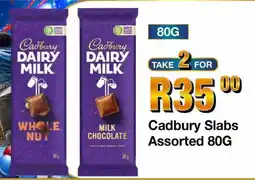 Take 'n Pay Cadbury Slabs Assorted offer