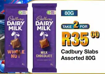Take 'n Pay Cadbury Slabs Assorted offer