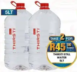 Take 'n Pay Thirsti still water offer