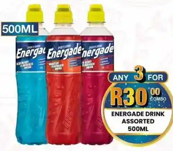 Take 'n Pay Energade drink assorted offer