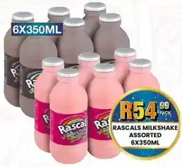 Take 'n Pay Rascals milkshake assorted offer