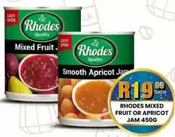 Take 'n Pay Rhodes Mixed Fruit or Apricot Jam offer
