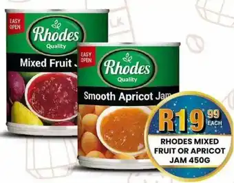 Take 'n Pay Rhodes Mixed Fruit or Apricot Jam offer