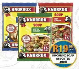 Take 'n Pay Knorrox soap assorted offer