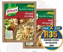 Take 'n Pay Knorr Dry Cook-in-Sauces offer