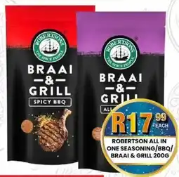 Take 'n Pay Robertson all in one seasoning/ bbq/ braai & grill offer