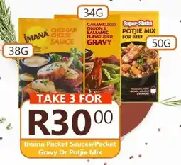 Take 'n Pay Imana Packet Sauces/ Packet Gravy Or Potjie Mix offer