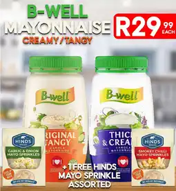 Take 'n Pay B-well mayonnaise creamy/ tangy offer