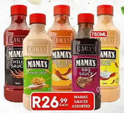 Take 'n Pay Mamas sauces assorted offer