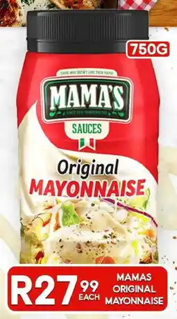 Take 'n Pay Mamas original mayonnaise offer
