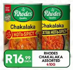 Take 'n Pay Rhodes chakalaka assorted offer