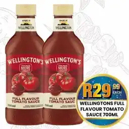 Take 'n Pay Wellingtons full flavour tomato sauce offer