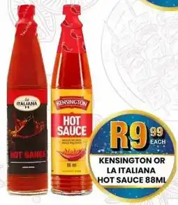Take 'n Pay Kensington or La Italiana Hot Sauce offer