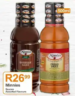 Take 'n Pay Minnies Sauces Assorted Flavours offer