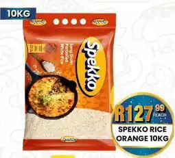 Take 'n Pay Spekko rice orange offer