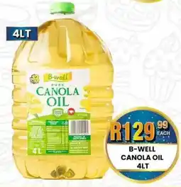 Take 'n Pay B-well canola oil offer