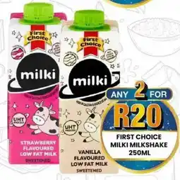 Take 'n Pay First choice milki milkshake offer