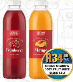 Take 'n Pay Spring meadow 100% fruit juice blend offer