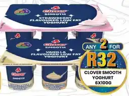 Take 'n Pay Clover smooth yoghurt offer