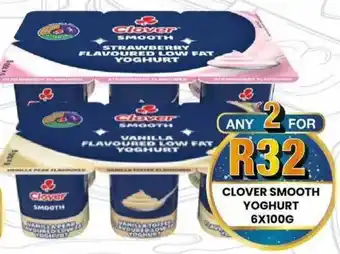 Take 'n Pay Clover smooth yoghurt offer