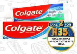 Take 'n Pay Colgate triple action toothpaste offer