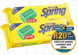 Take 'n Pay Hints of spring laundry bar offer