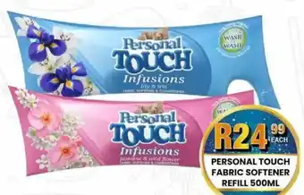 Take 'n Pay Personal touch fabric softener refill offer