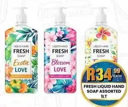 Take 'n Pay Fresh liquid hand soap assorted offer