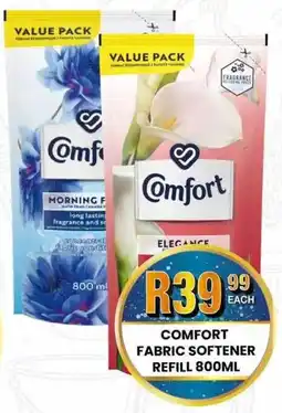 Take 'n Pay Comfort fabric softener refill offer